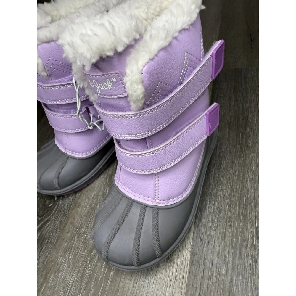 Toddler Denver Winter Boots - Cat & Jack Purple Snow Boot size 10 Toddler